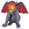 4.5ft. Airblown® Inflatable Halloween Fire & Ice Gruesome Gargoyle